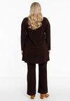 Pantalon bootleg dolce - marron