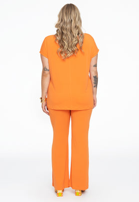 Trousers bootleg DOLCE - orange  - #2