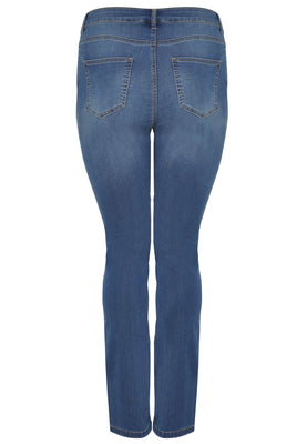 Straight leg jeans - indigo - #2