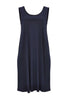 Dress sleeveless wide DOLCE - blue - #4