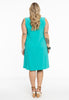 Dress sleeveless wide DOLCE - turquoise - #3