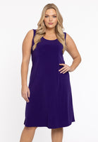 Dress sleeveless wide DOLCE - purple  - #1