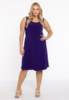 Dress sleeveless wide DOLCE - purple 