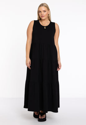 Dress puckering COTTON - black  - #2