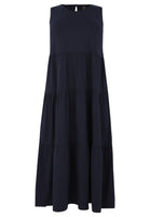 Dress puckering COTTON - blue - #4