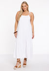 Dress COTTON - white 