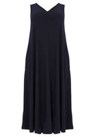 Dress sleeveless A-line DOLCE - blue - #4