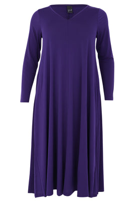 Dress Swing long sleeve DOLCE - purple  - #4