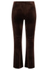 Pantalon bootcut VELVET - brown - #3