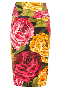 Skirt tube PEONY - black - #2