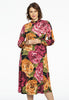 Dress turtle neck PEONY - black 