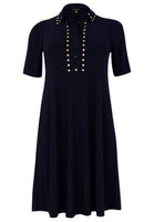 Dress with studs DOLCE - blue - #4