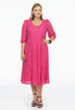 Dress A-line LACE - pink - #2