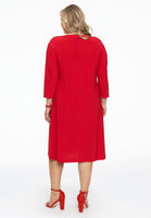 Dress boat neck DOLCE - red  - #3