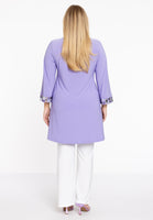 Tunic wide bottom stones DOLCE - light purple - #3