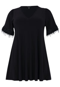 Tunic wide bottom party DOLCE - black - #4