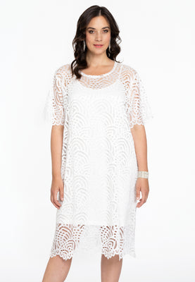 Dress Tee LACE - ecru - #1