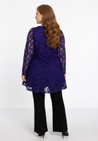 Tunic wide bottom LACE - purple  - #2