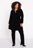 Tunic wide bottom cut-out DOLCE - black  - #2