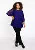 Tunic flare LACE - purple  - #5