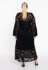 Dress flare LACE - black  - #3