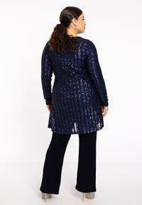Tunic wide bottom ONDA - blue - #3