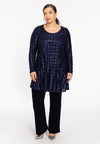 Tuniek wide bottom onda - blauw