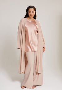 Cardigan METALLIC - light brown - #4