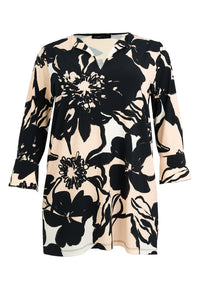 Tunic straight OMBRE - ecru - #4