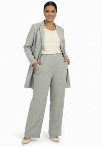 Blazer relaxed PINSTRIPE - grey - #5