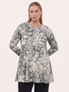 Tuniek wide bottom viperine - ecru