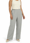 Trousers straight PINSTRIPE - grey - #2
