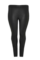 Legging full stretch leather - black  - #4