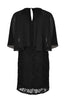 Dress lace voile sleeve - black  - #3