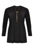 Shirt pleated necklace DOLCE - black  - #4