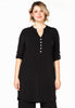 Tunic star buttons DOLCE - black 