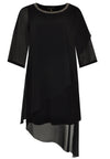 Dress voile layer DOLCE - black - #4