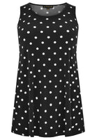 Singlet flare DOTS - black - #2