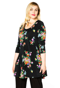 Tunic wide bot ROSA - black - #1