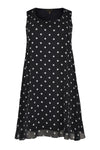 Dress sleeveless DOTS - blue - #4