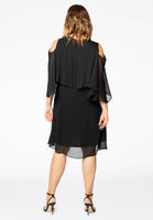 Tunic cold shoulder VOILE - black - #3