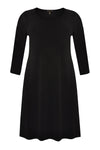 Dress slit sleeve DOLCE - black - #4