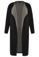 Cardigan two tone - black - #4