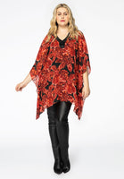 Tunic square LILLE - red - #2