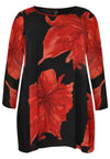 Dress square LAURA - red - #4
