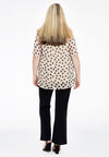 Tunic A-line POLKA - ecru - #3