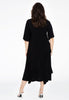 Dress ruffled DOLCE - black - #3