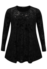 Tunic flare FLOCK - black - #4