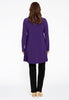 Tunic wide bottom studs DOLCE - purple  - #3