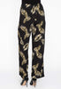 Trousers wide PALM - black  - #3